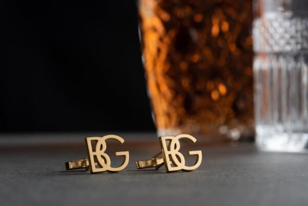 Personalized Initial Cufflinks - Image 4