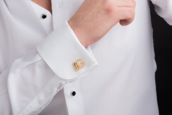 Personalized Initial Cufflinks - Image 3