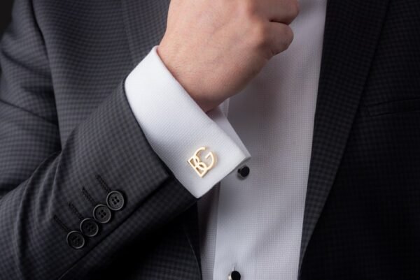 Personalized Initial Cufflinks