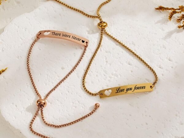 Personalized Bar Bracelet