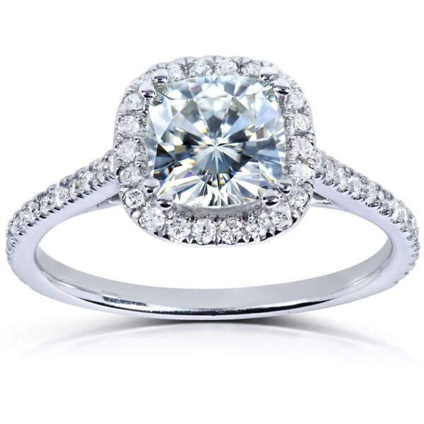 Cushion Cut engagement ring